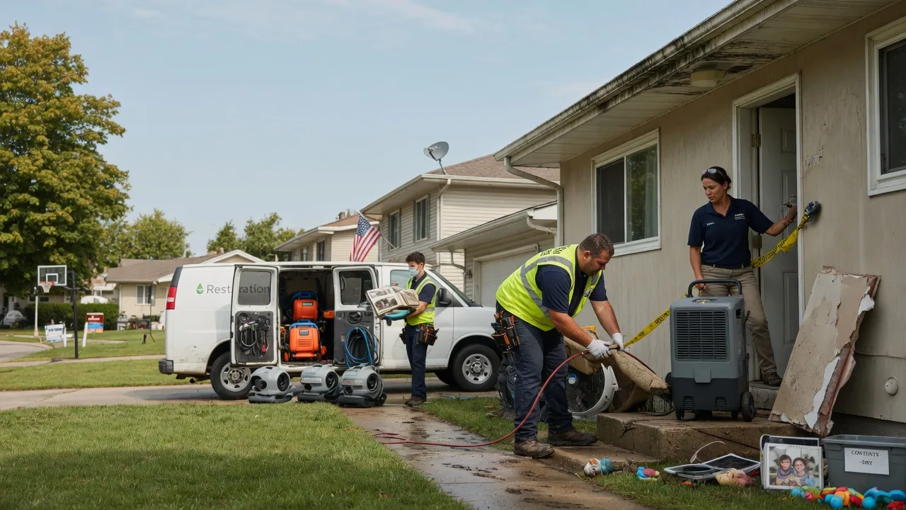 Water Damage Restoration in Fenton, IA near me